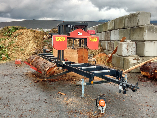 Burley Boys Tree Service, TimberKing, mill
